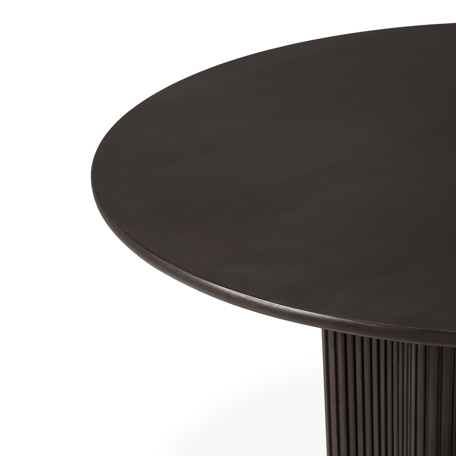 Ethnicraft - Roller Max Tisch rund mahagoni