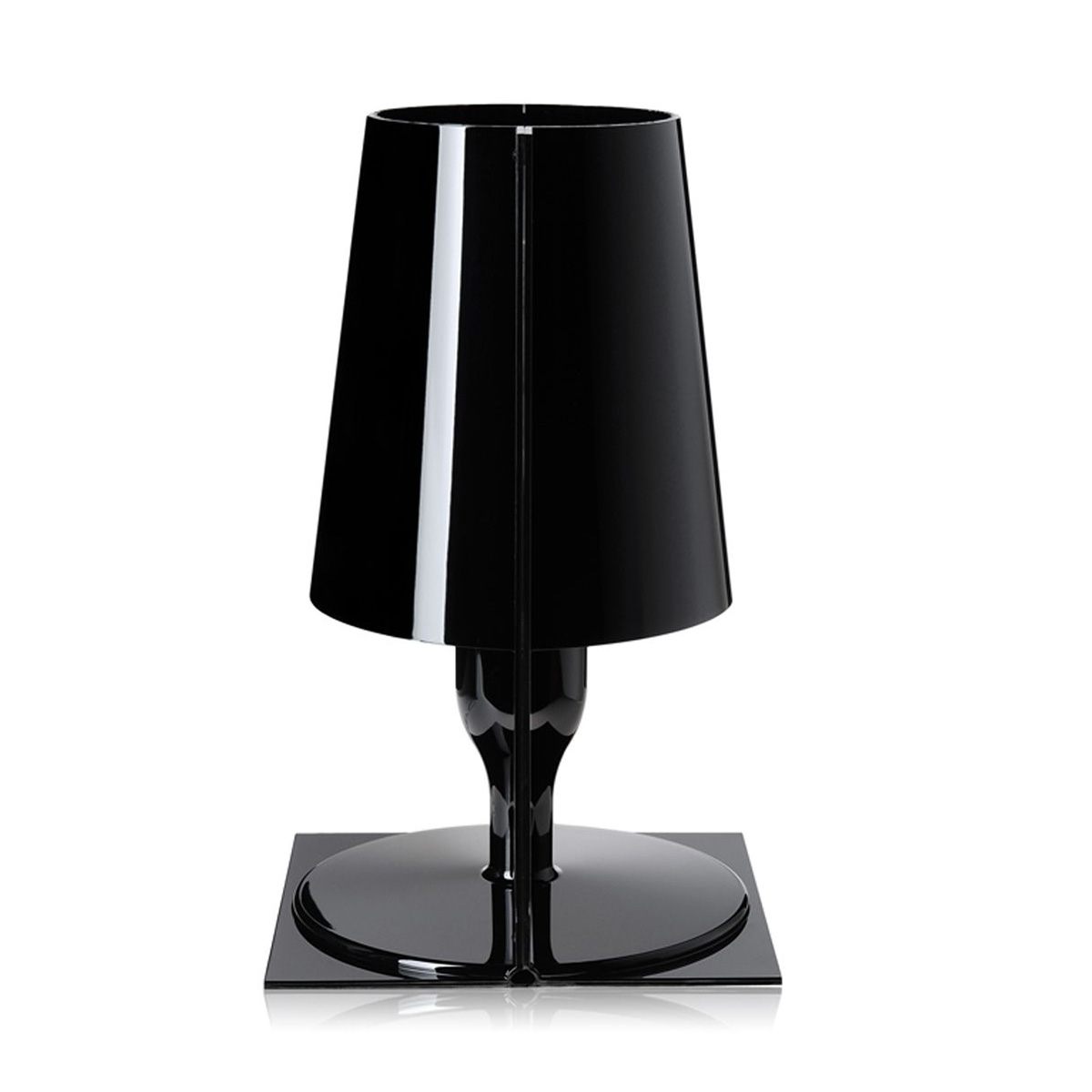schwarz kartell tischleucht take 49411