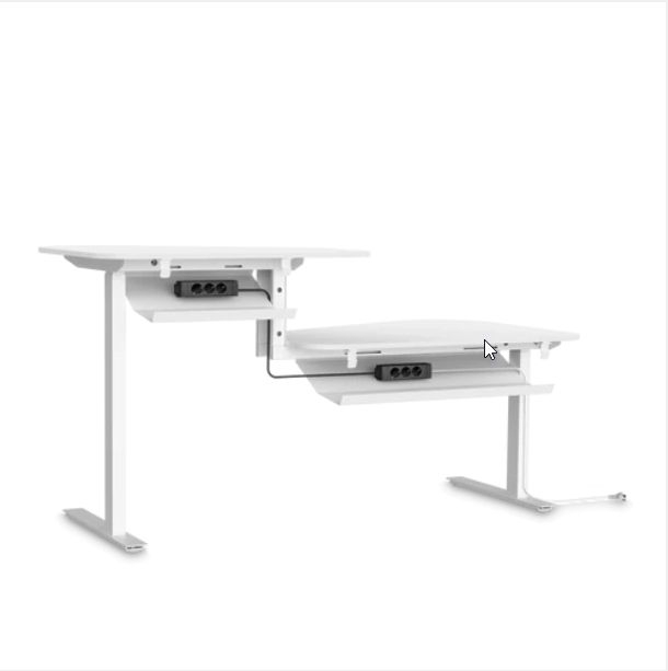 aeris elektrosatz weiss mit tisch 90056