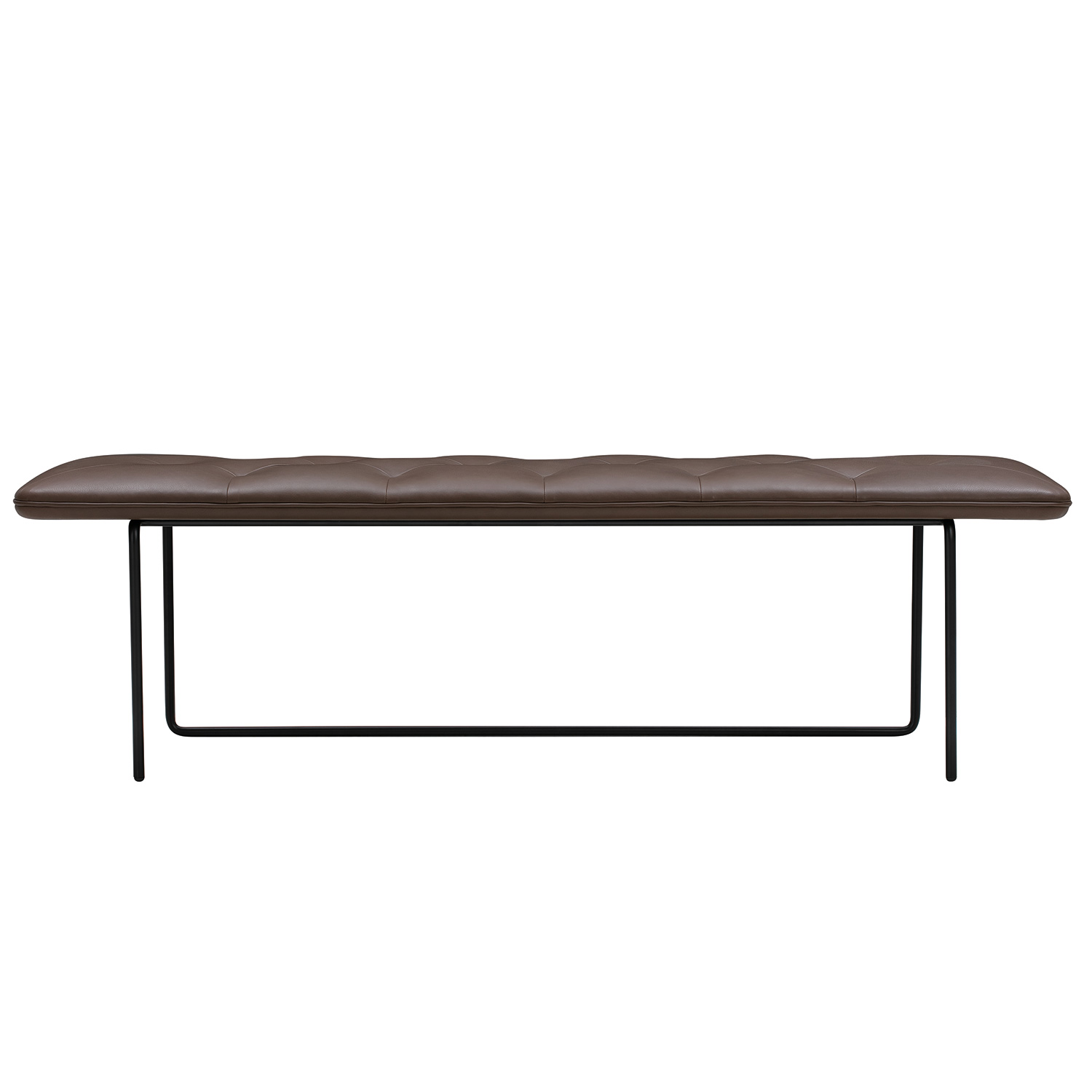 wendelbo Tip Toe Bench large Parma marrone frontal 94566