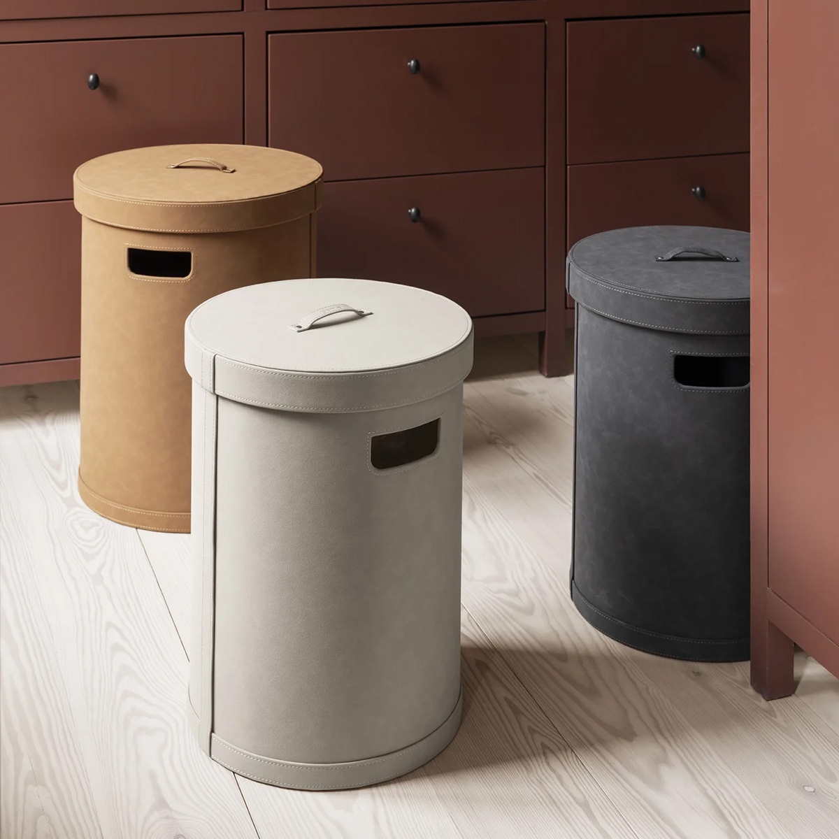 blomus - SAHLA Wäschekorb M indian tan