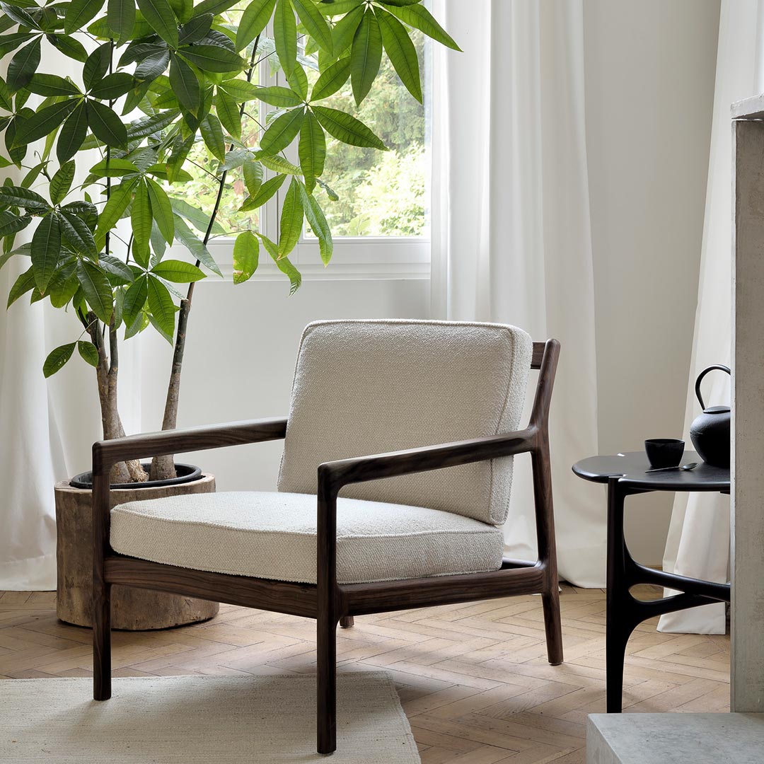 ethnicraft mahagony pi beistelltisch lackiert 85412