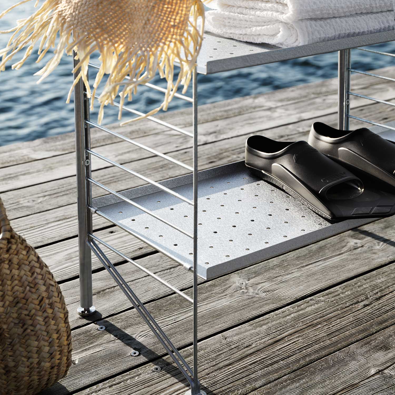 string outdoor galvanized badeutensilien 67989