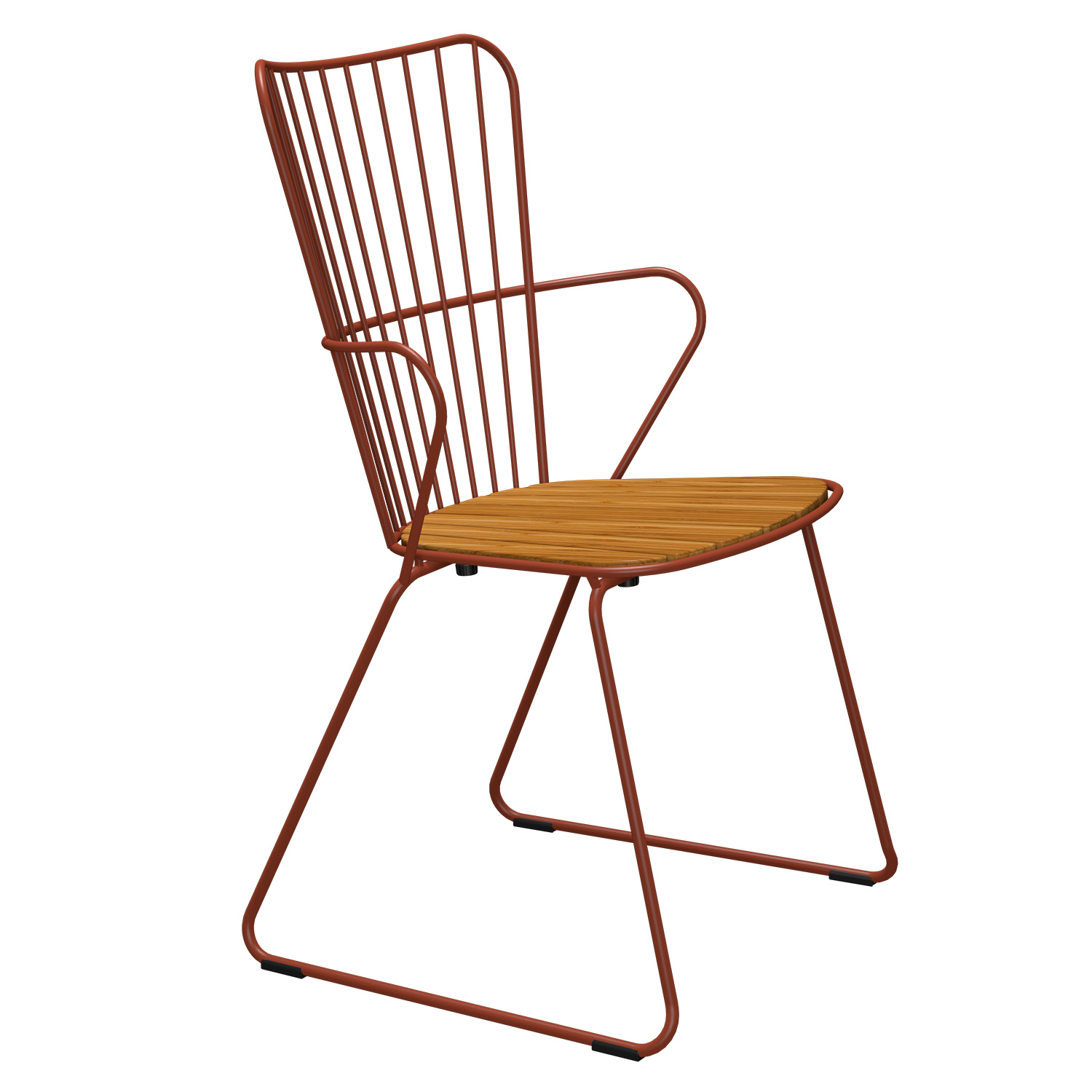 houe paon dining chair paprika 12801 0319 92666