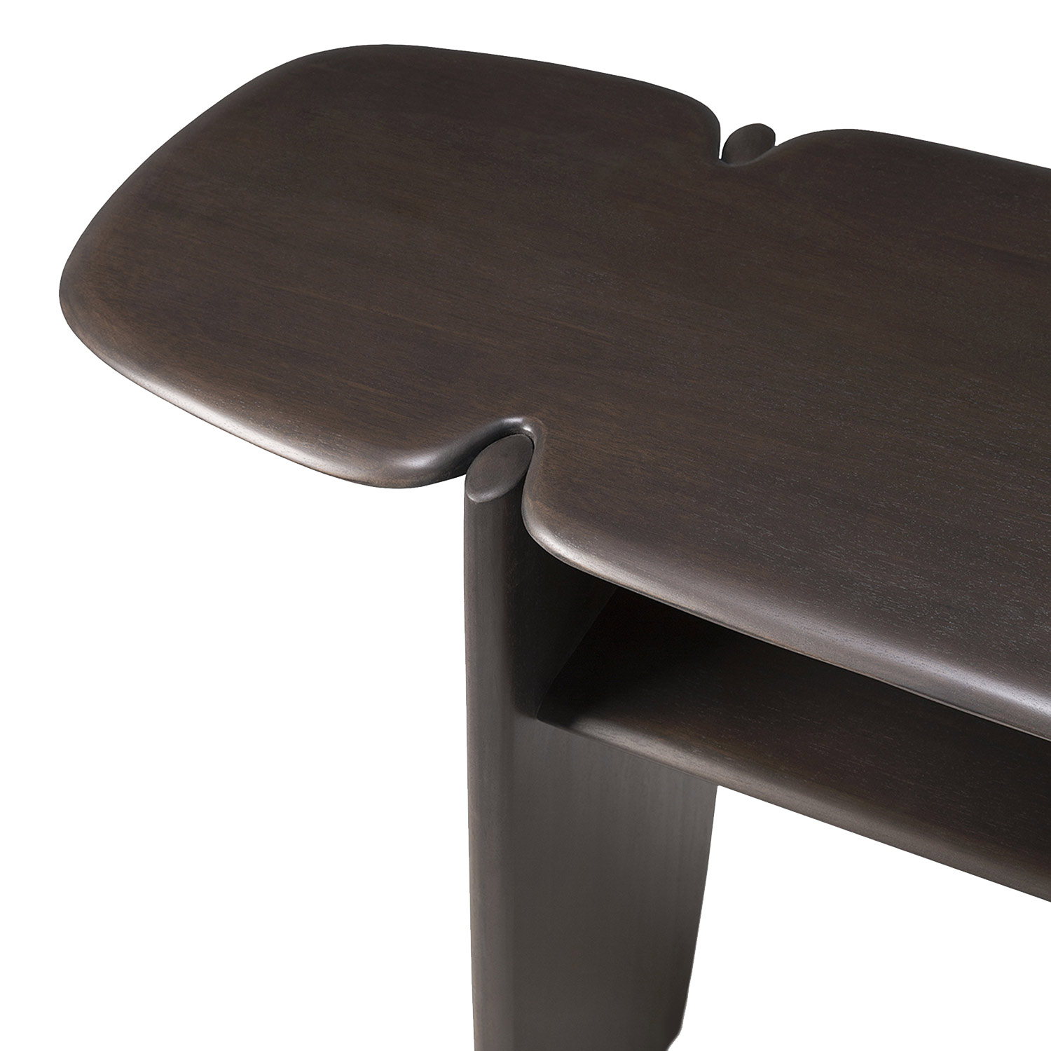 Ethnicraft - PI Konsole Teakholz dunkelbraun