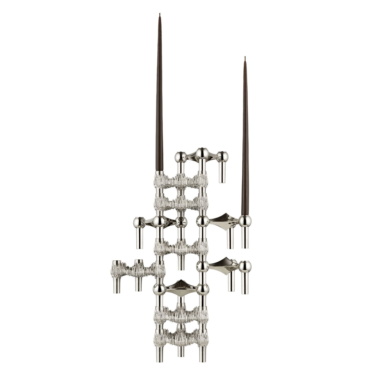 STOFF Nagel - Quist Kerzenhalter chrom 1 Stück