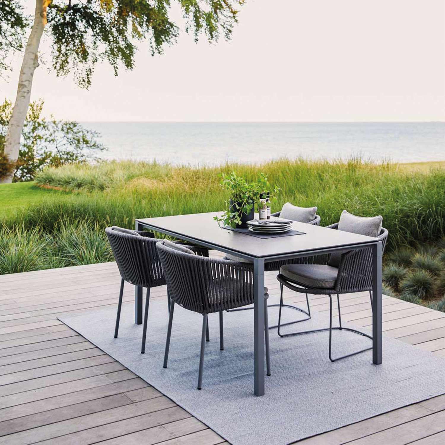 cane line pure esstisch outdoor 79387