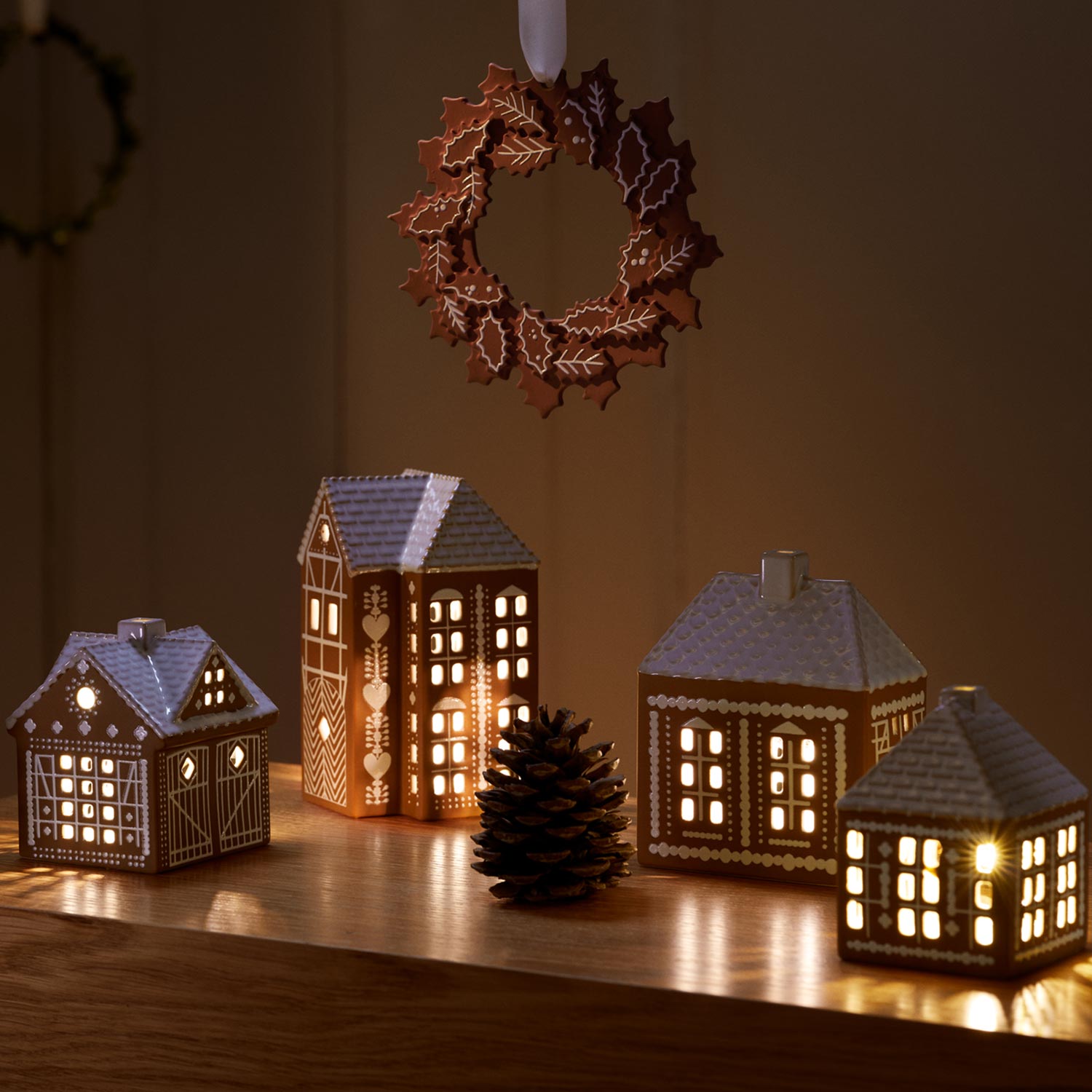 Kähler - Gingerbread Kranz ⌀18.5 cm