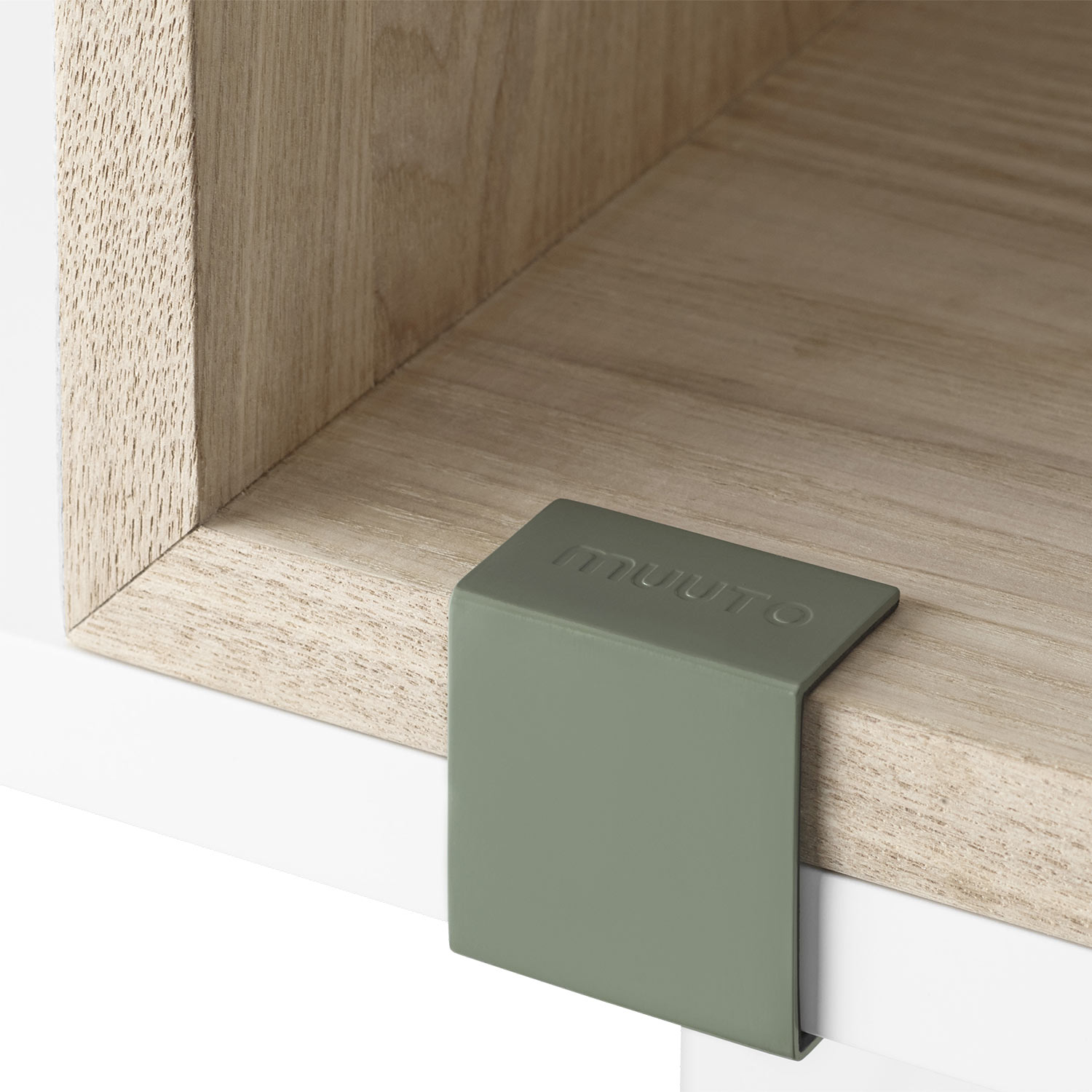 muuto stacked clip green 56367