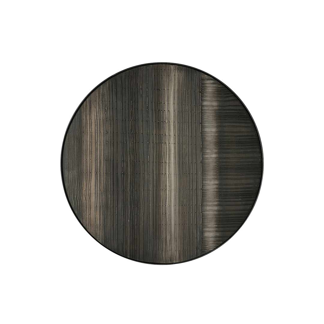 ethnicraft layered clay wandkunst small freisteller 86321