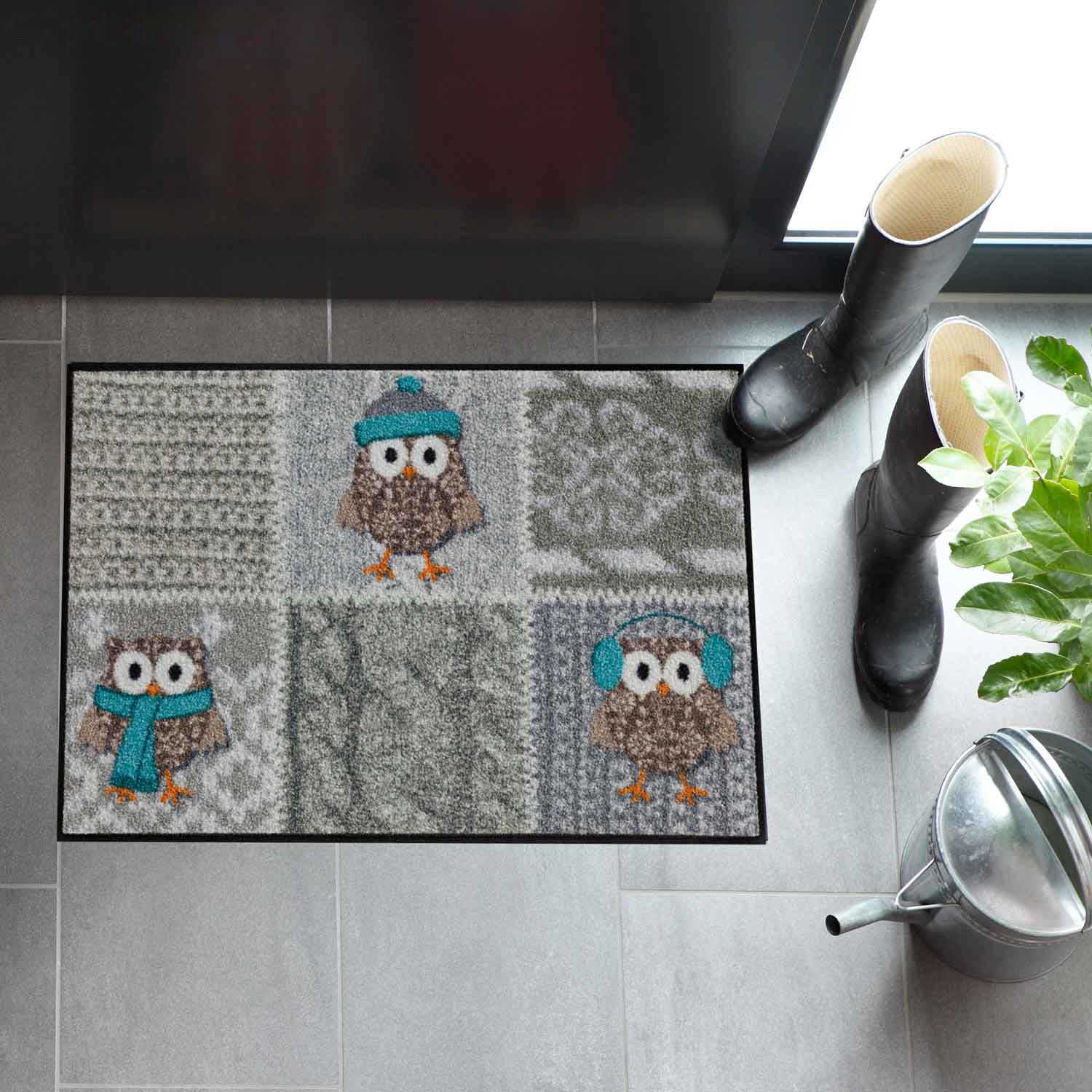 salonloewe strickeulen blau 50x75 2 24386