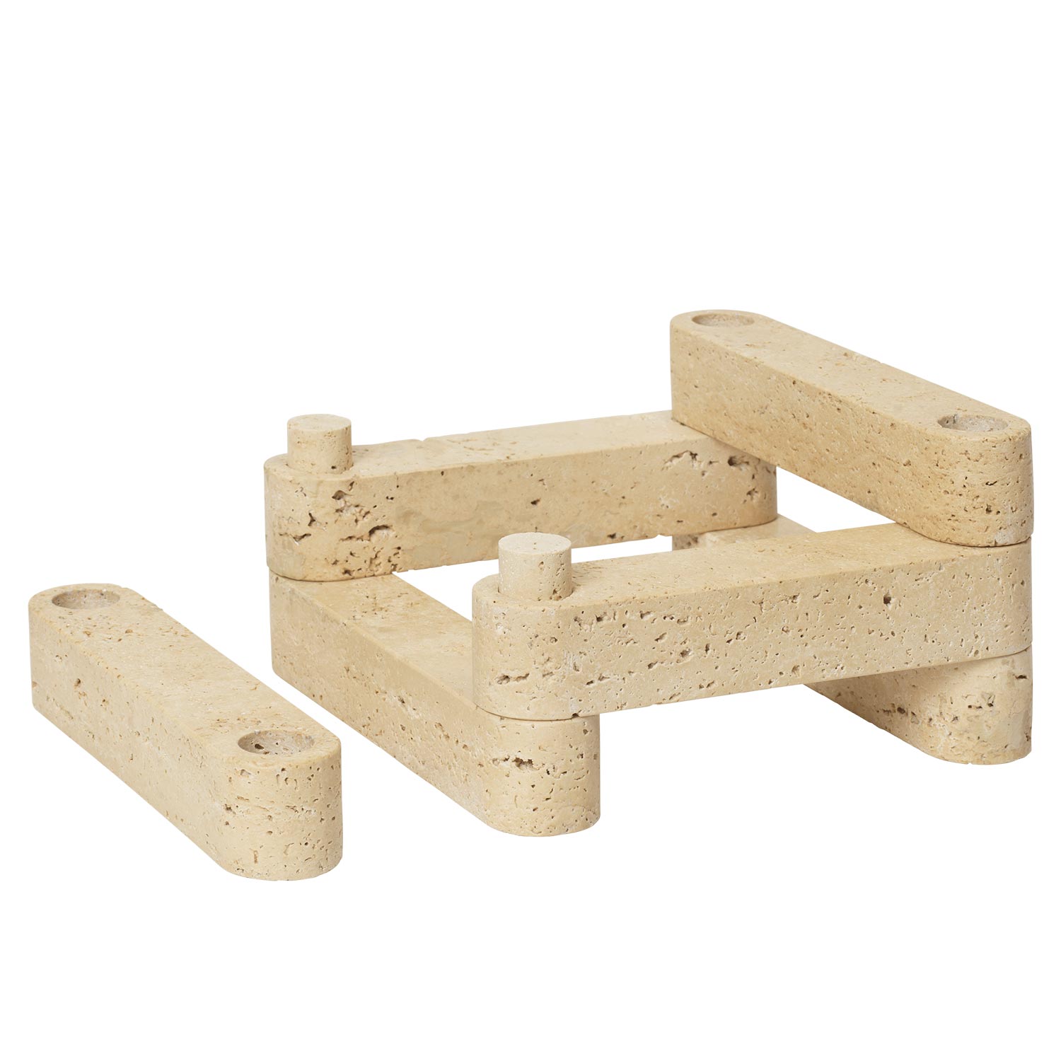 Ferm Living - Newel Modulares Kerzenhalter-6er-Set