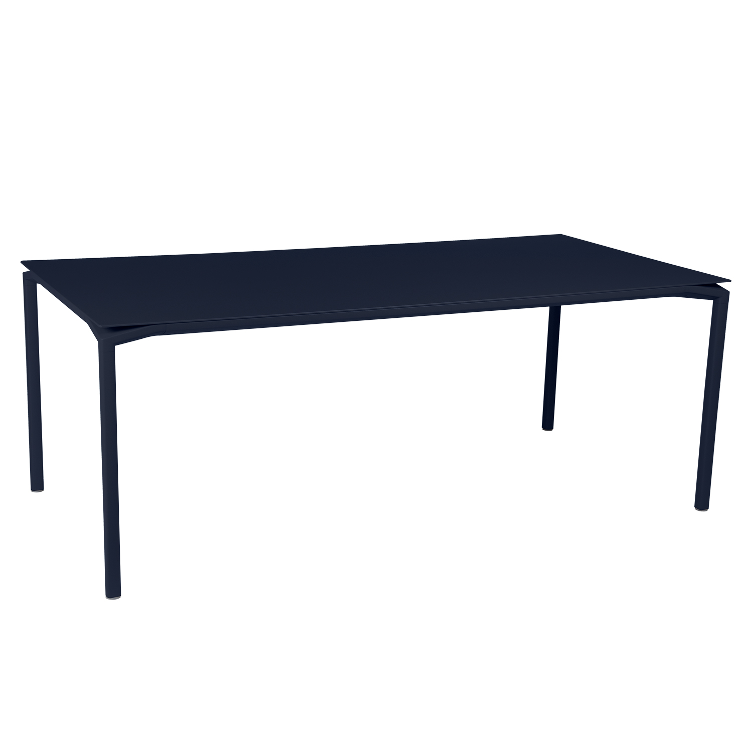 fermob calvi tisch 195x95cm abyssblau 874092 105571