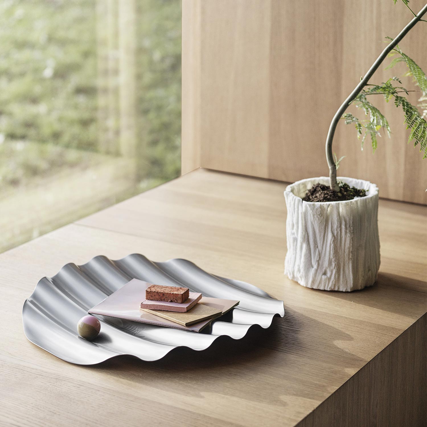 muuto wave tablett stahl 79947