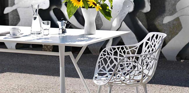 fast Gartenmöbel Radice Tisch rechteckig