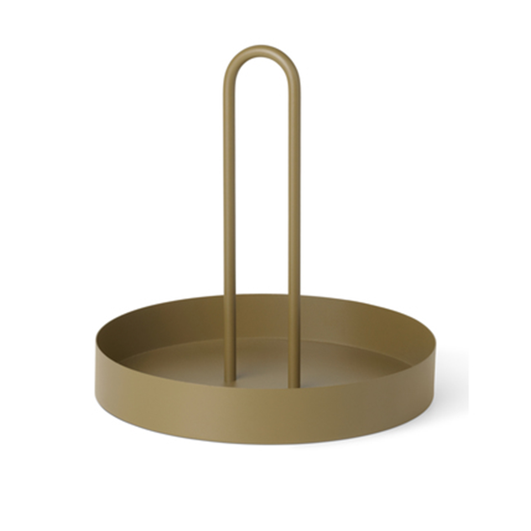 ferm living grib tray olive 60434