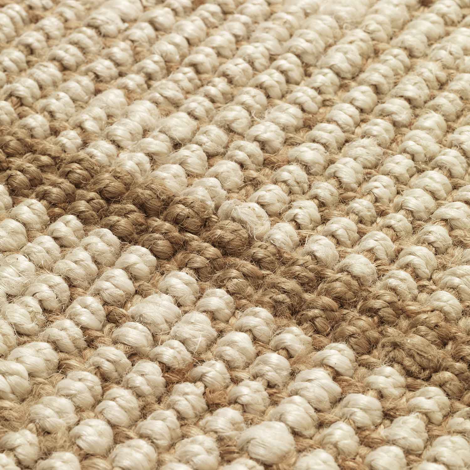 Ferm Living - Athens Läufer 80x200 cm natural/ink blue