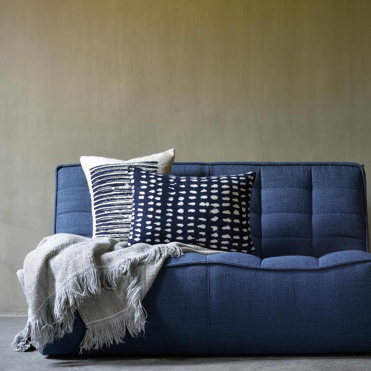 ethnicraft alpone plaid oat ambiente sofa 87883