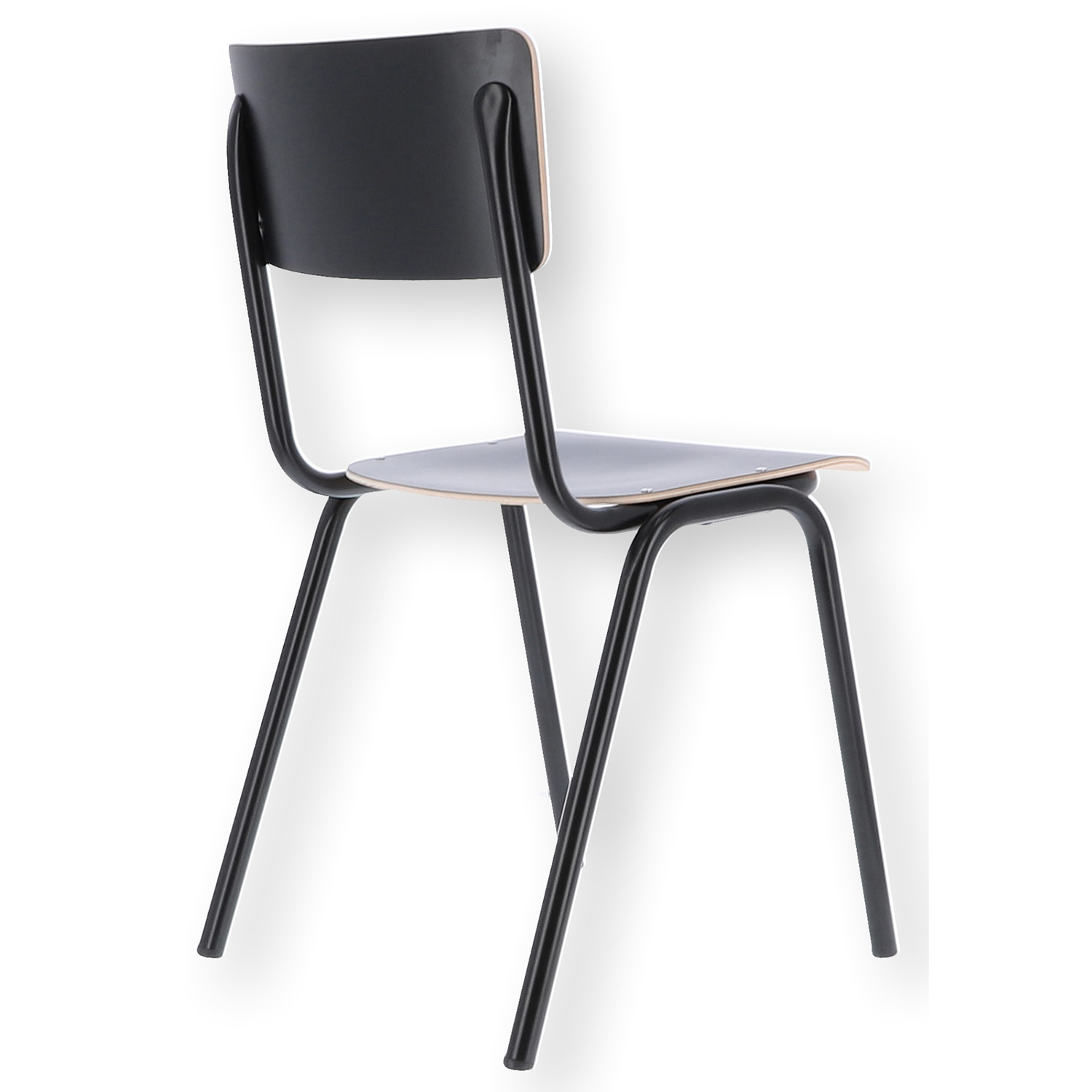 jan kurtz zero stuhl schwarz von hinten 66881