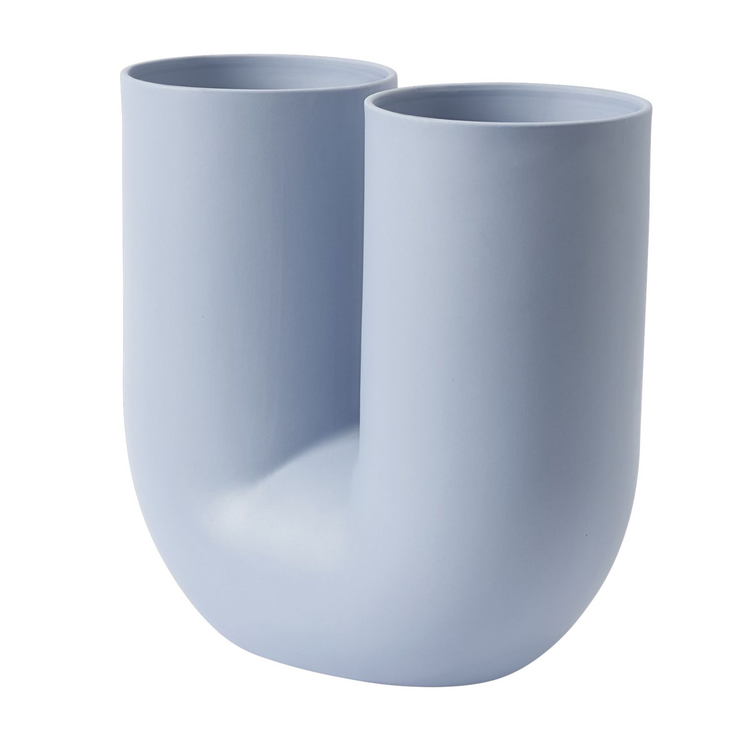 Muuto - Kink Vase 26 cm helblau