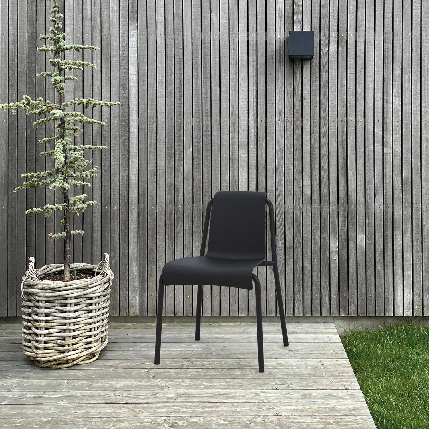 outdoorstuhl nami houe schwarz 94605