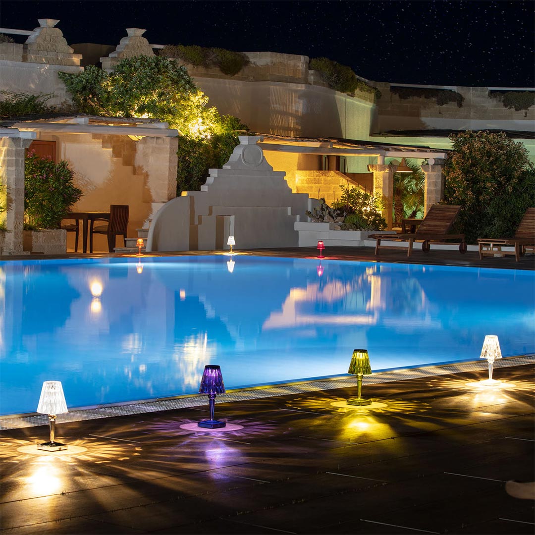 kartell battery tischleuchte bunt 71584