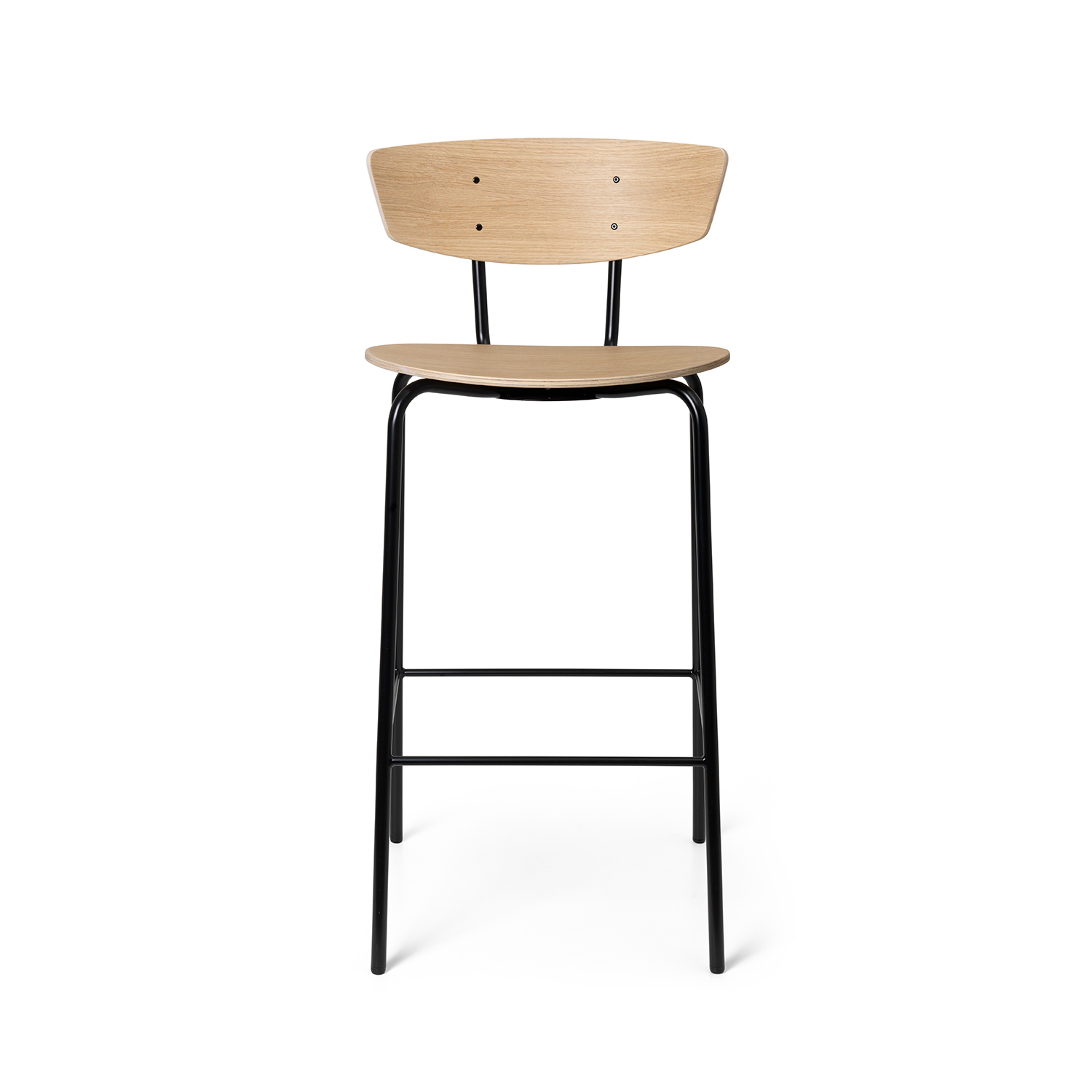 ferm living herman barhocker white oiled 81540