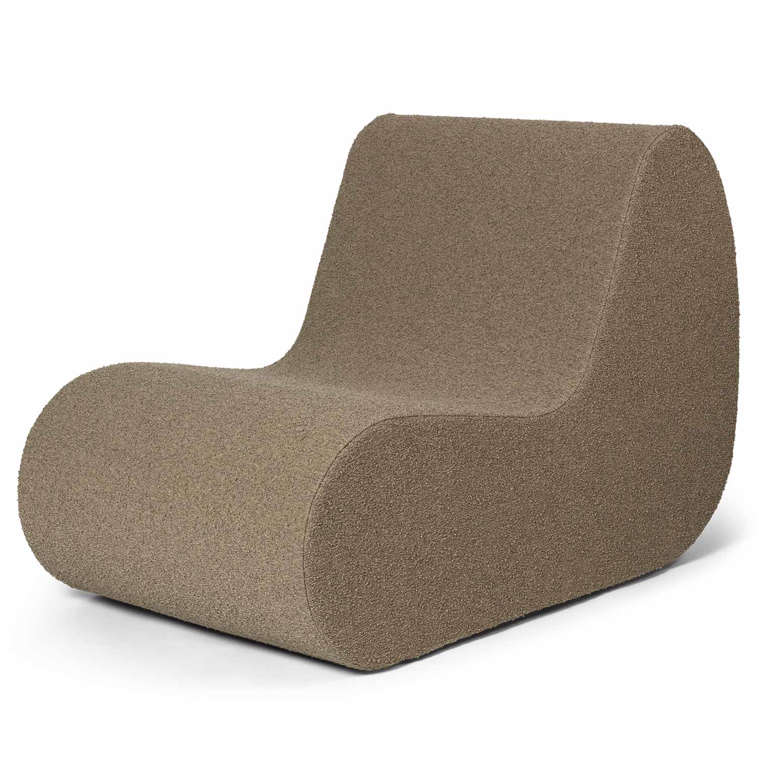 fermLIVING Rouli Mittelmodul PureBoucle Sand 1104269297 schraeg 101567