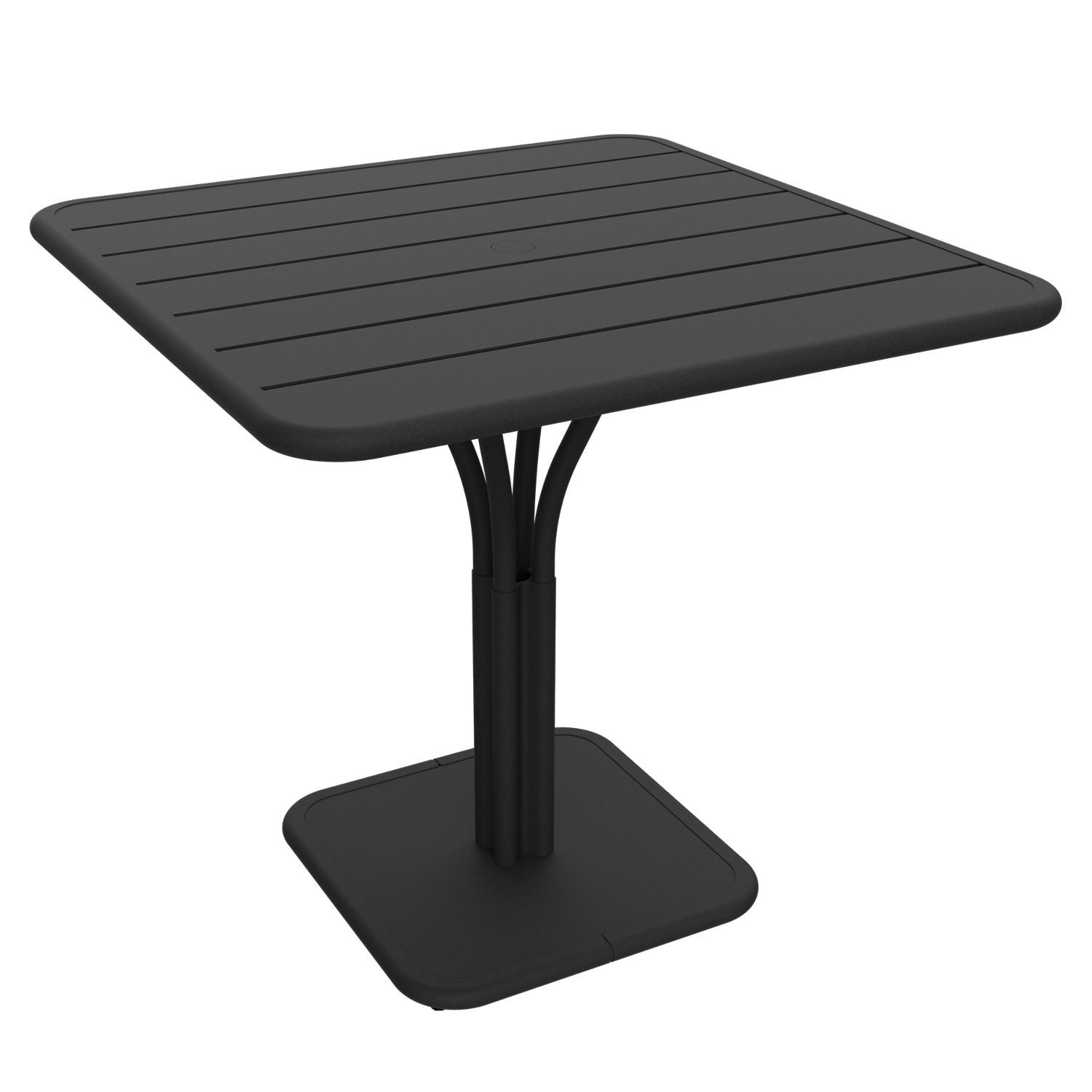 Fermob - Luxembourg Kleiner Tisch 80 x 80 cm anthrazit