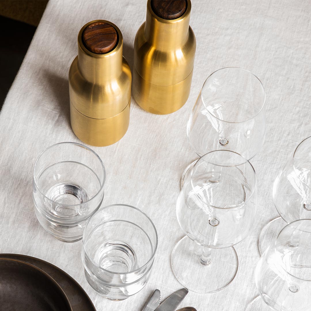 Audo - Salz- und Pfeffermühler blau / Holz