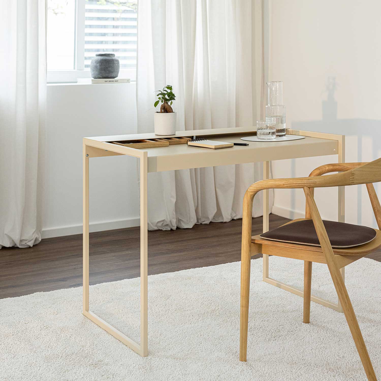 Metallbude - Donna Schreibtisch schwarz