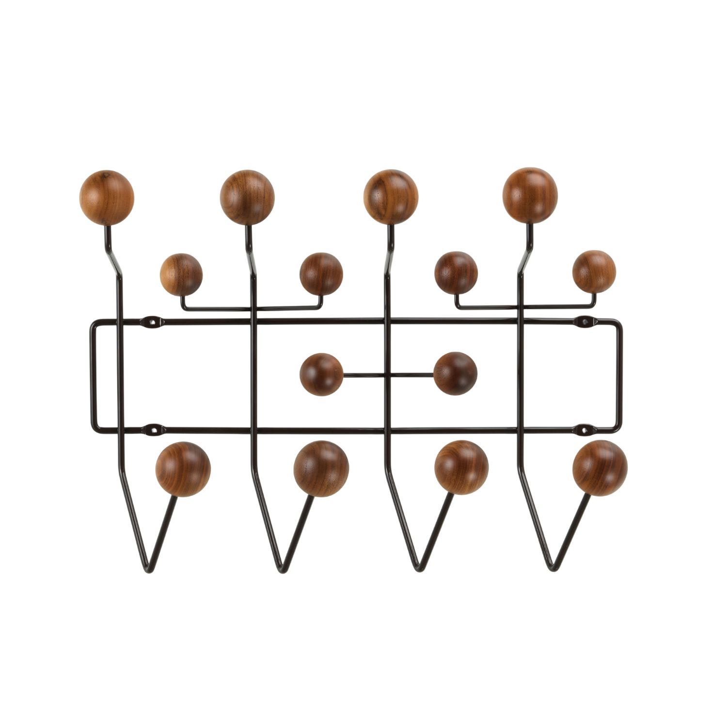 Vitra - Hang it all Garderobe Nussbaum natur