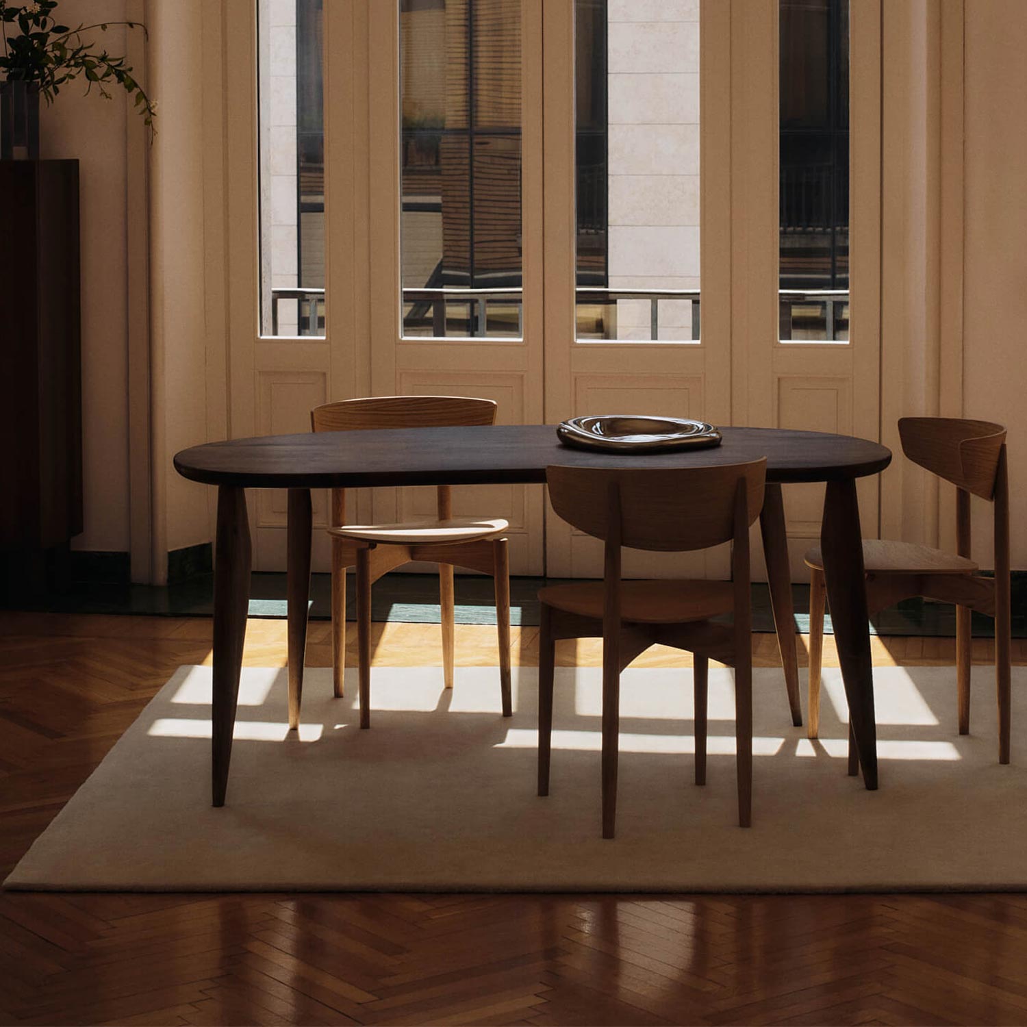 Ferm Living - Feve Tisch mit Schublade