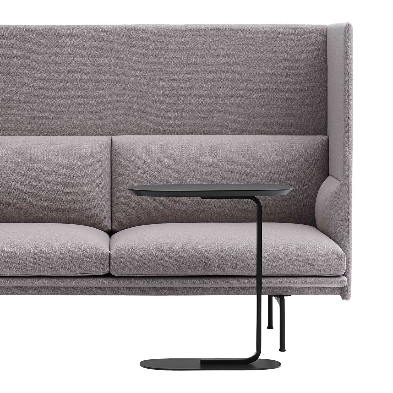 sofa muuto relate side table schwarz 53845
