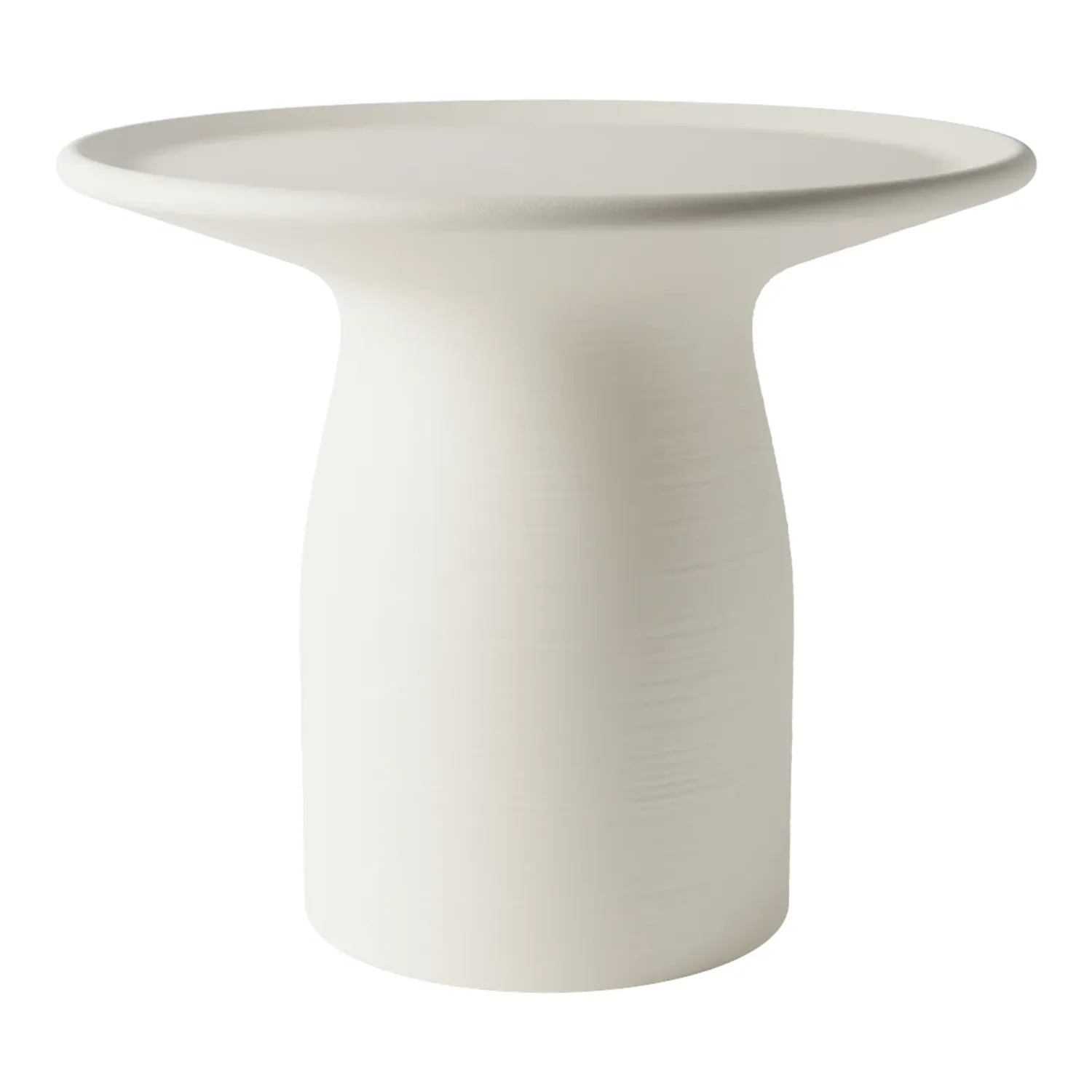 Qeeboo - Totino 1 Beistelltisch H 47 cm weiß