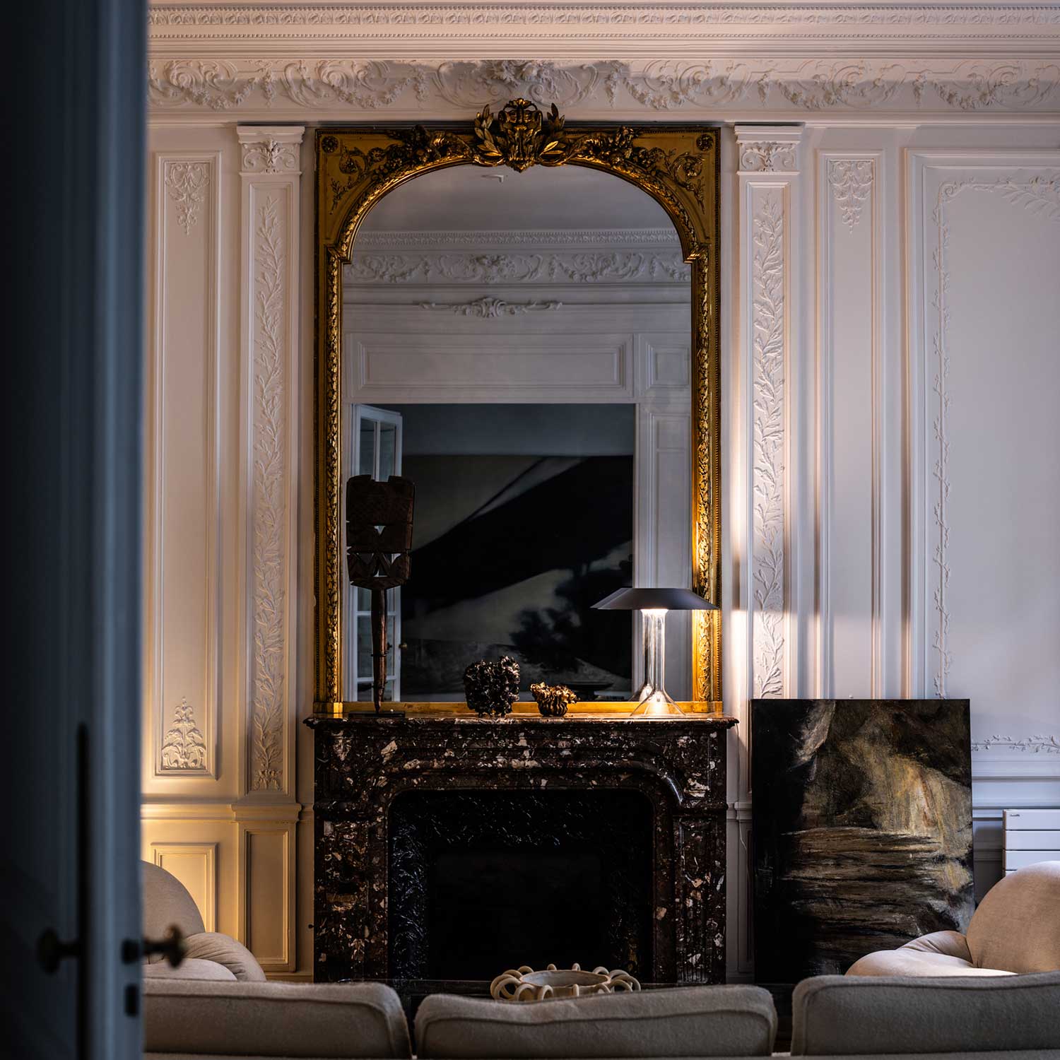 Chapeaux M tischleuchte grau foscarini 98748