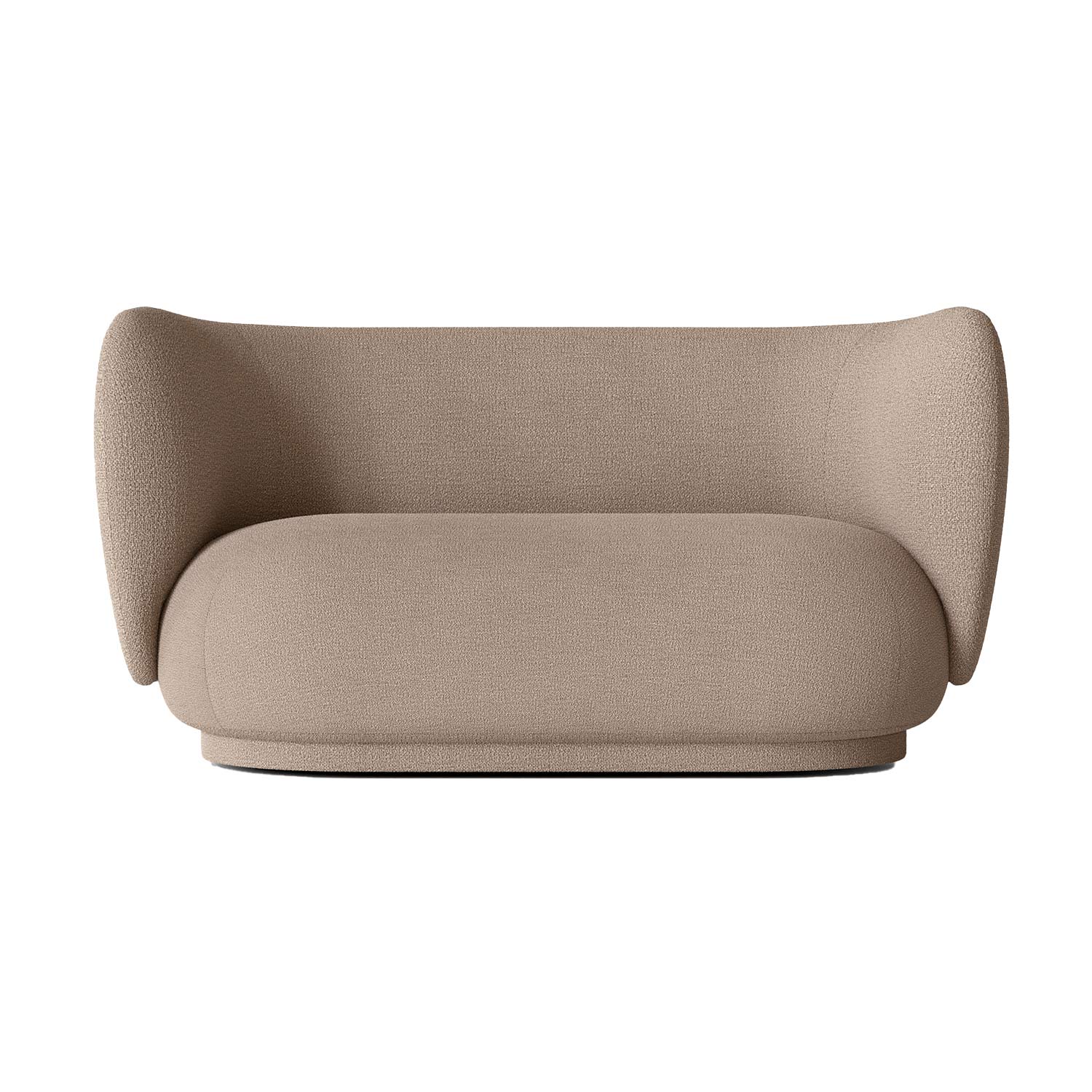 ferm living rico zweisitzer boucle sand 85021
