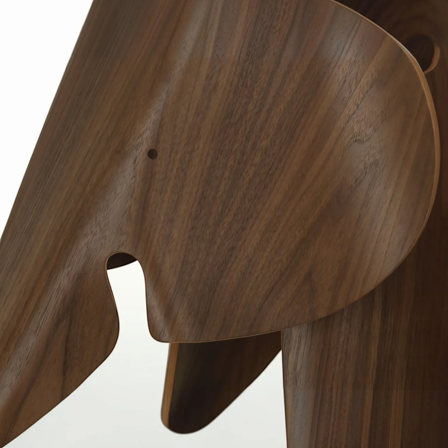 Vitra - Eames Elephant Plywood Nussbaum natur
