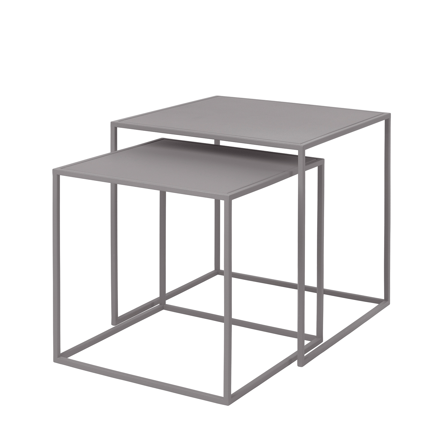 blomus fera beistelltisch set 2 mourning dove 82191