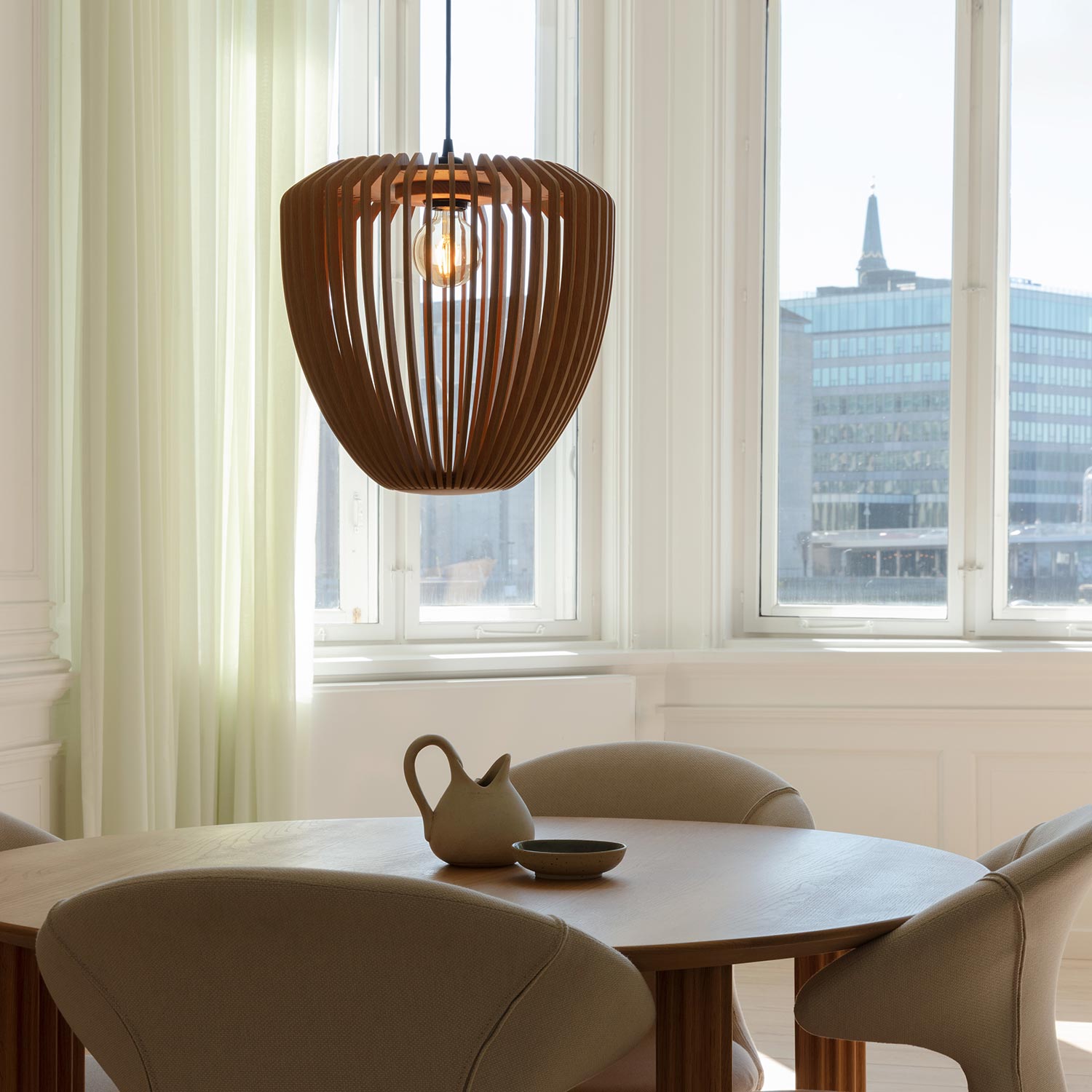 pendelleuchte clava wood umage 98129