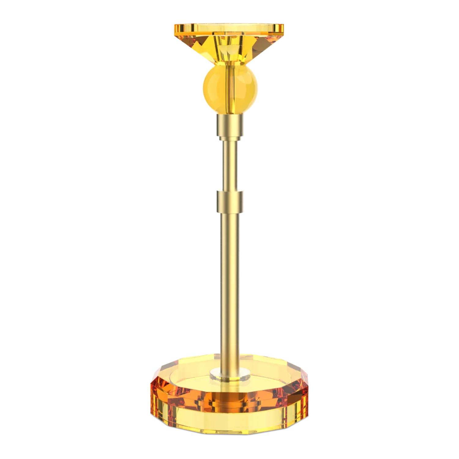 Decor Walther - KR Highlight Kerzenh. bernstein/gold matt