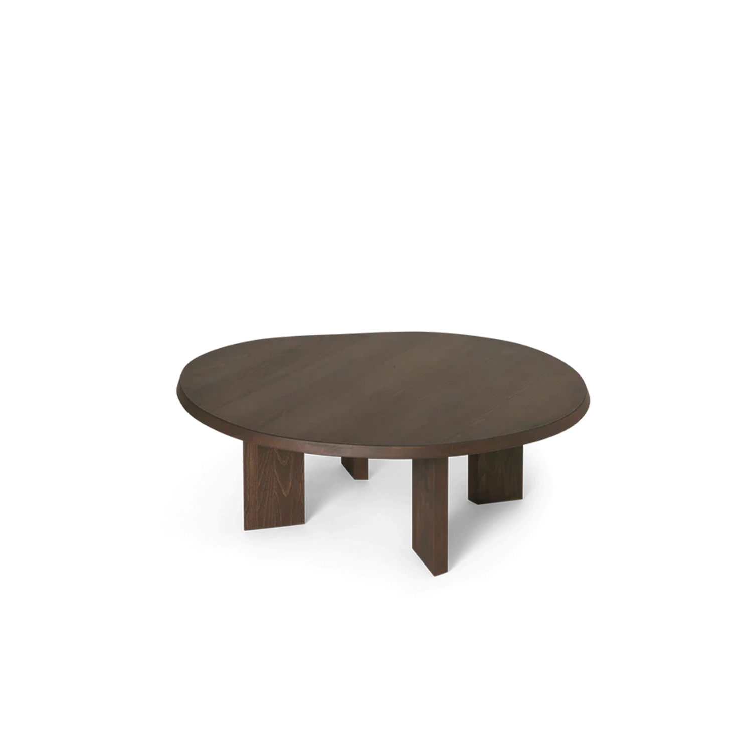 ferm LIVING Tarn Couchtisch Buche dunkel gebeizt 1104270014 schraeg 104319