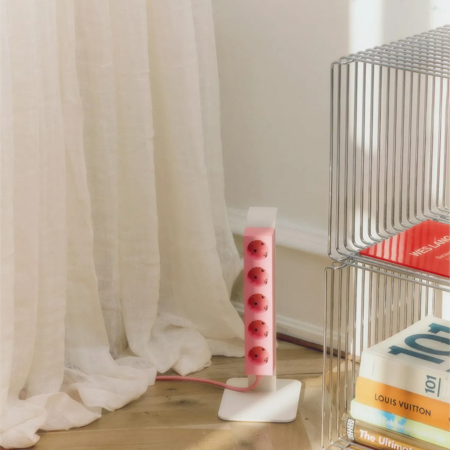 Pedestal - Power Beam 2 m bubble gum