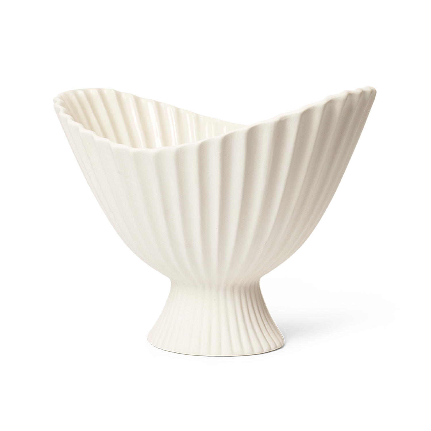 fermLIVING Fountain Schuessel Bowl 28 Off white 1104269014 101344