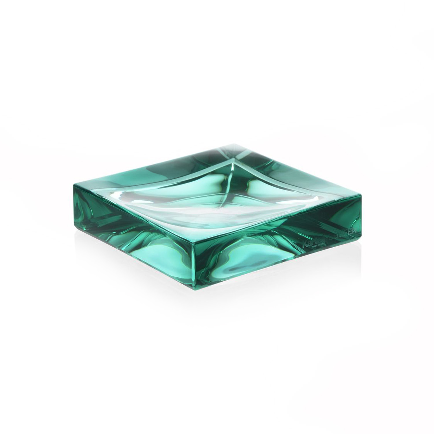 4 boxy seifenschale aquamarin