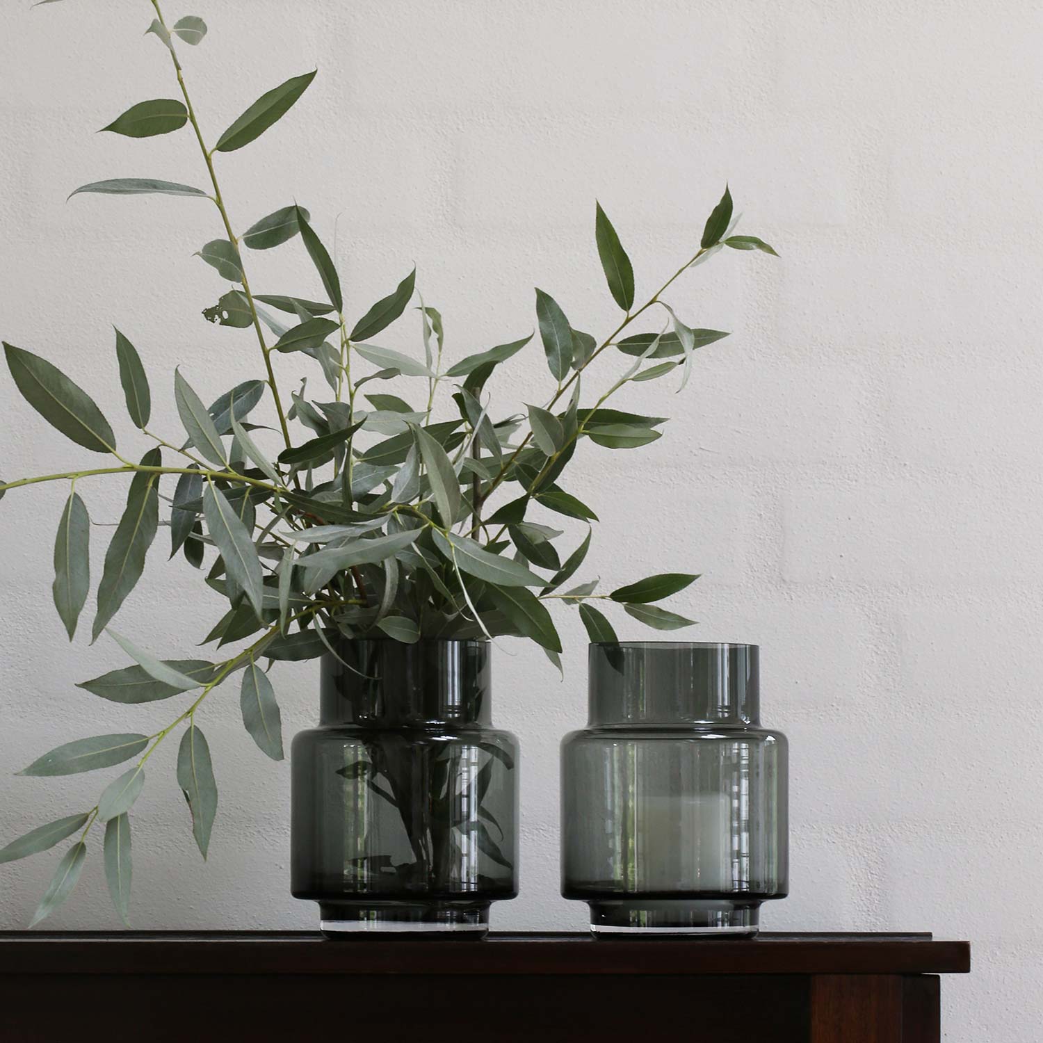 Ro Collection - Hurricane Vase No. 53 sepia brown