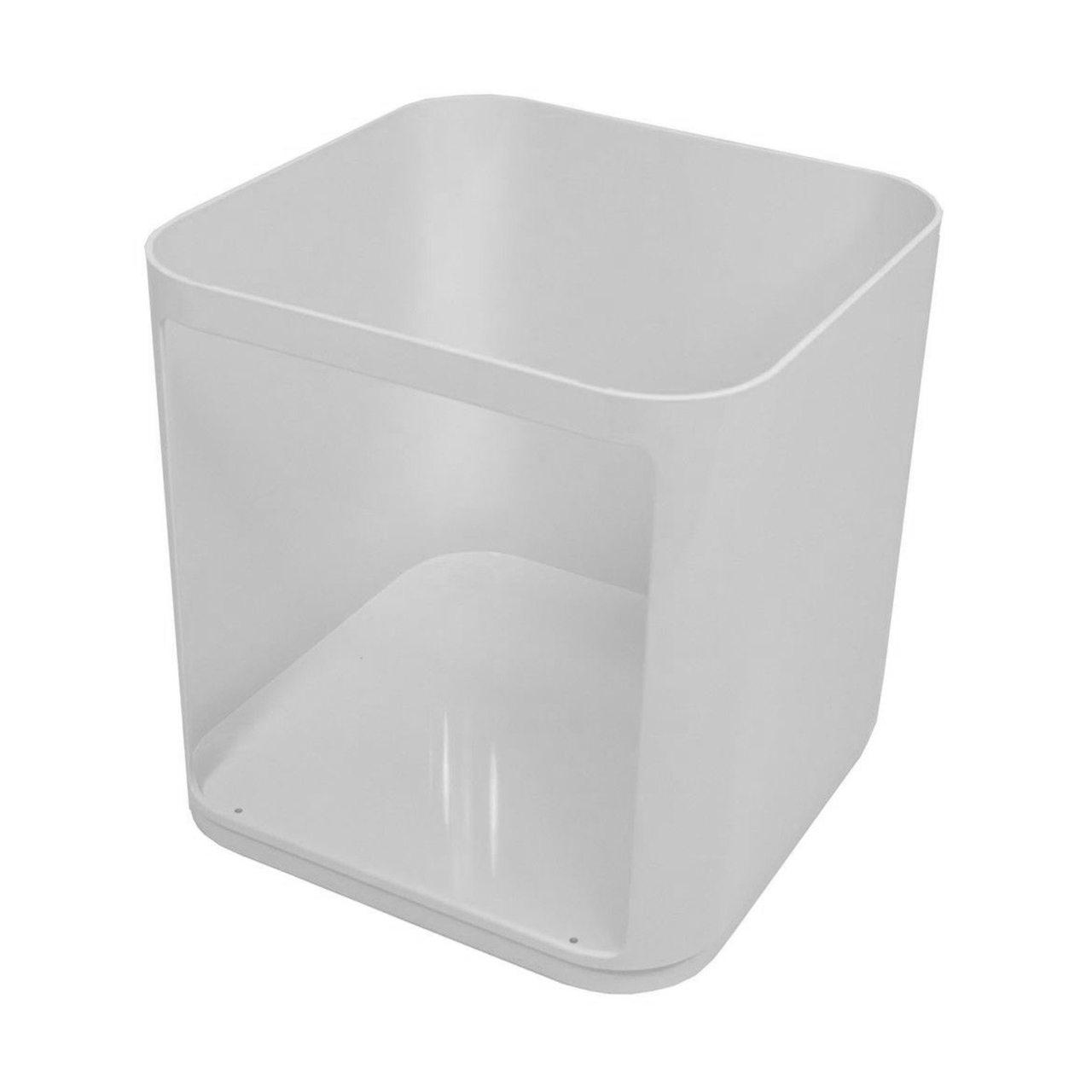 kartell componibili 4970 quadratisch weiss offen seitlich 62943