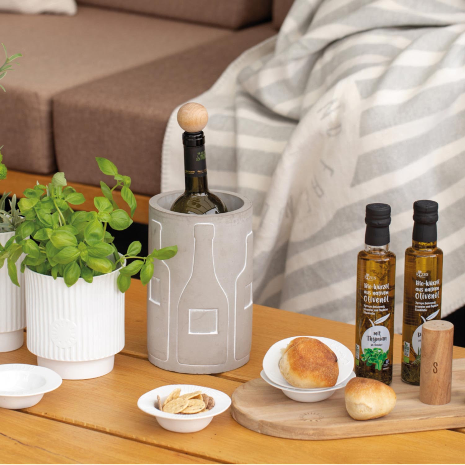 raeder weinkuehler flaschen beton 80273