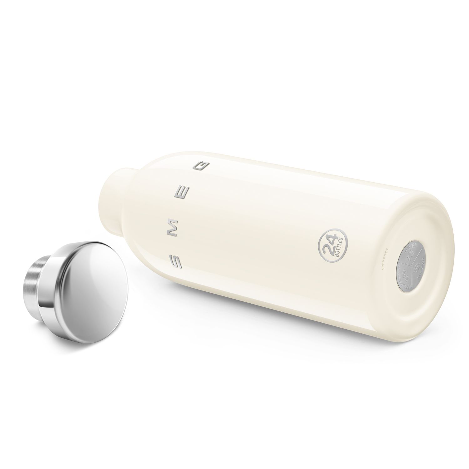 SMEG - Clima Bottle Edelstahlflasche creme