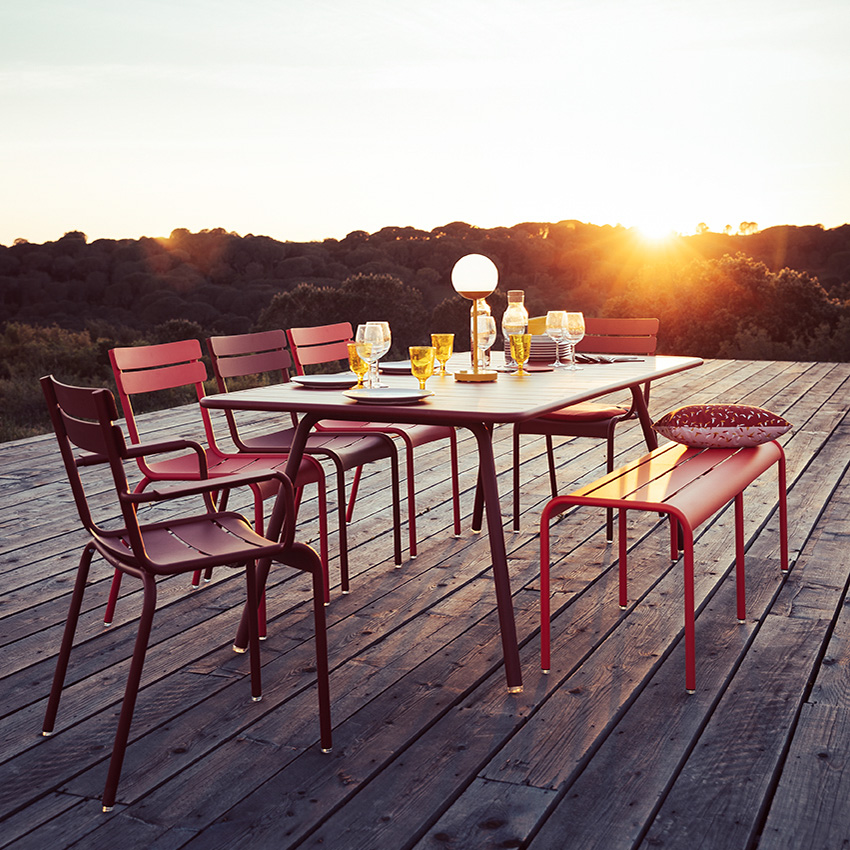 luxembourg sessel gruppe rot 52792